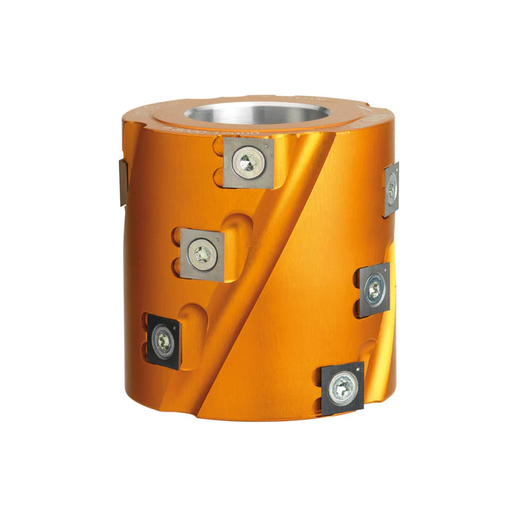 TESTE PORTACOLTELLI ELICOIDALI PER INCASTRI E LEVIGATURA