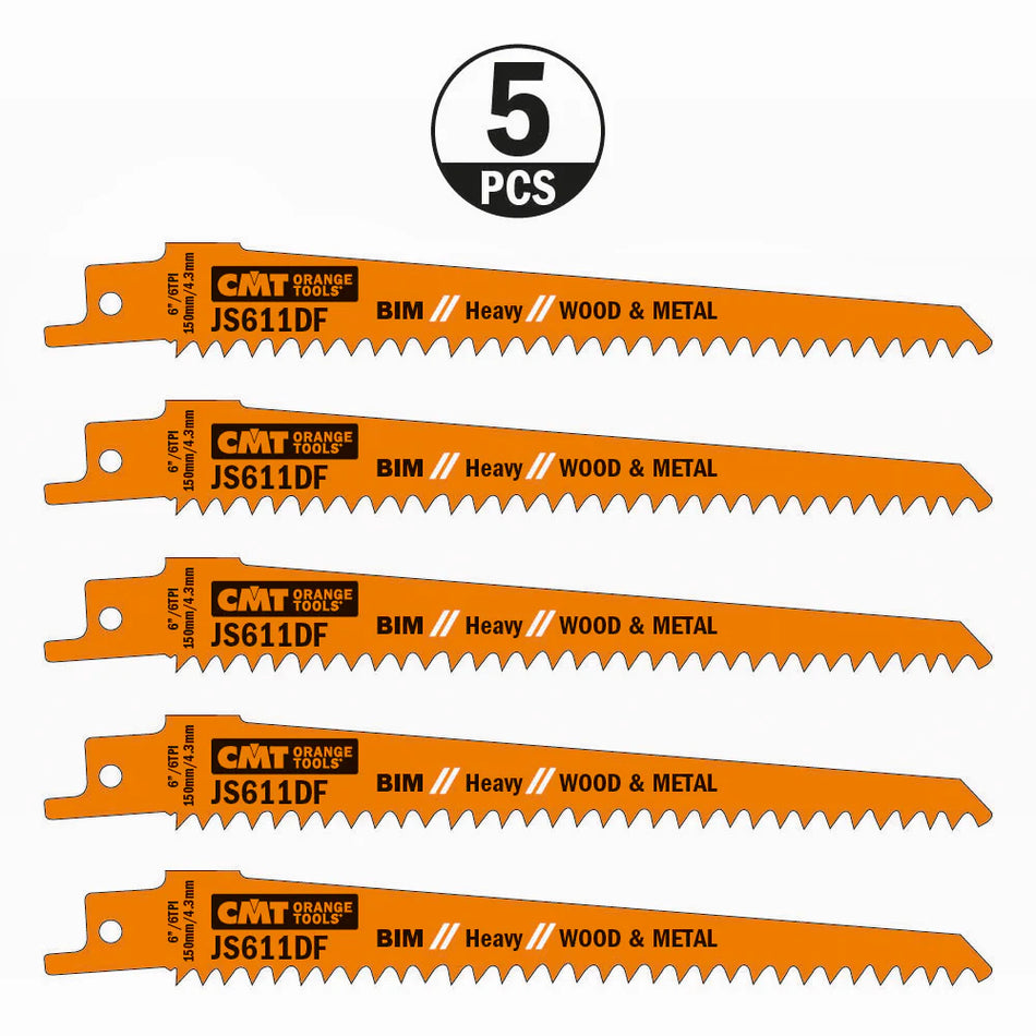 Klinge zum Schneiden von Profilen aus Kunststoff, Glasfaser und Epoxidharz JS611DF-5