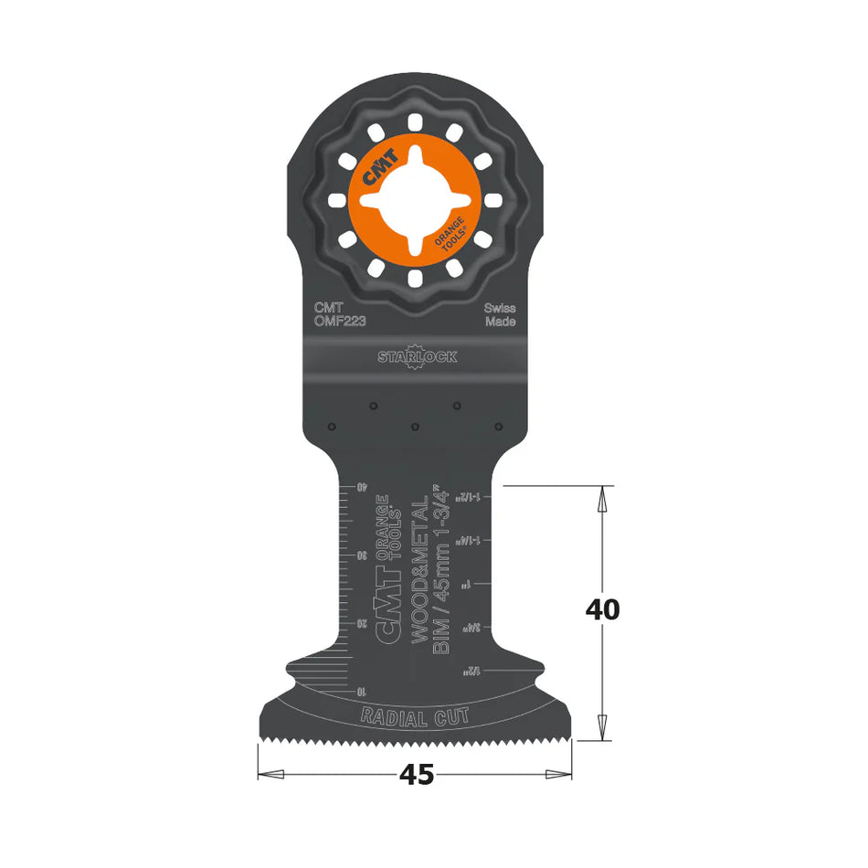 44-MM-KLINGE FÜR HOLZ UND METALL