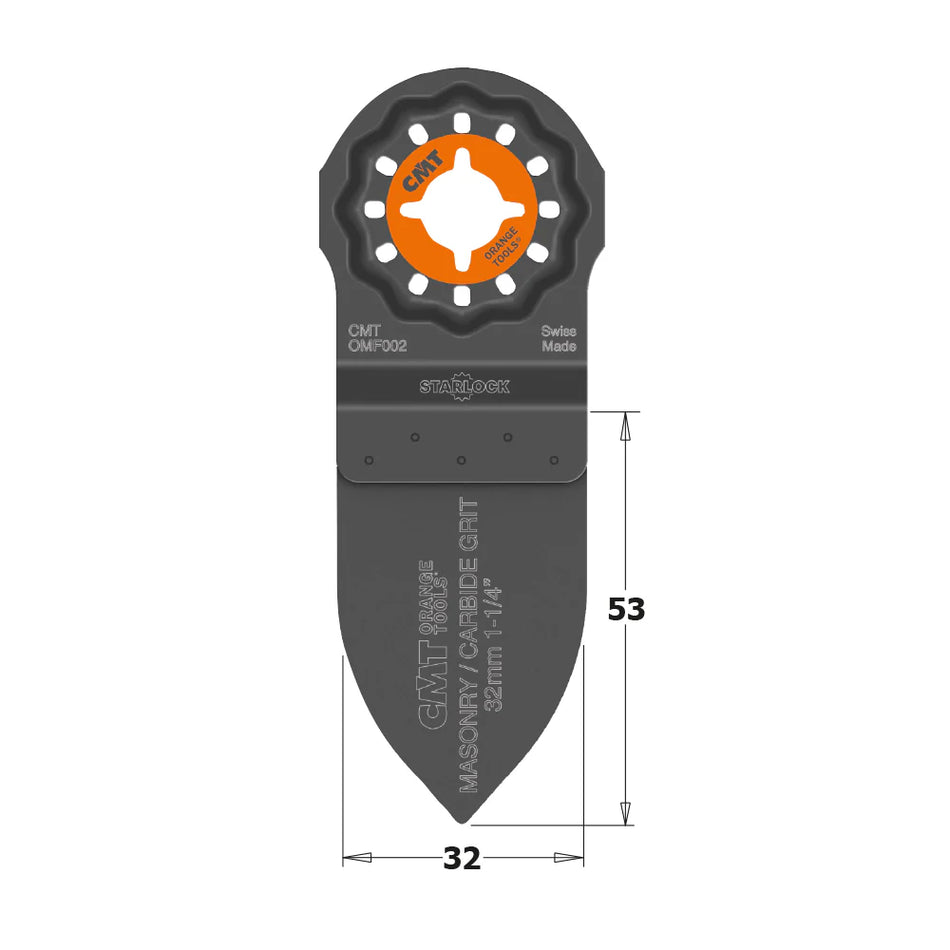 45-MM-DOPPELSEITIGE RASPEL MIT HARTMETALLBESCHICHTUNG OMF002-X1V
