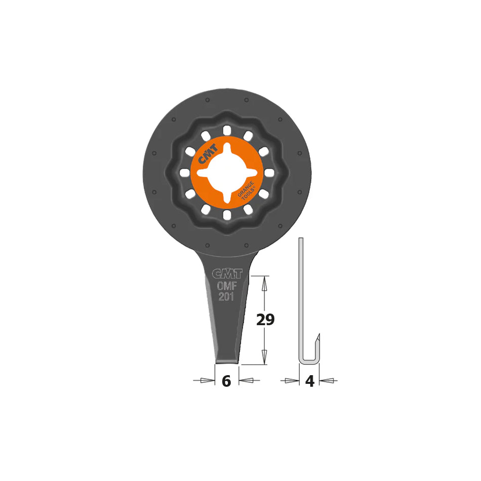 4MM ECKEN- UND KREUZMESSER OMF201-X1