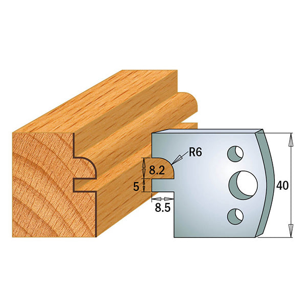 COUTEAUX FORMES 690.134 LIMITEURS 691.134