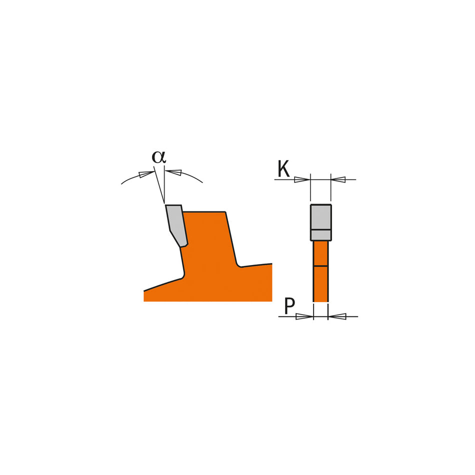 Fugenmesser, Industrieserie