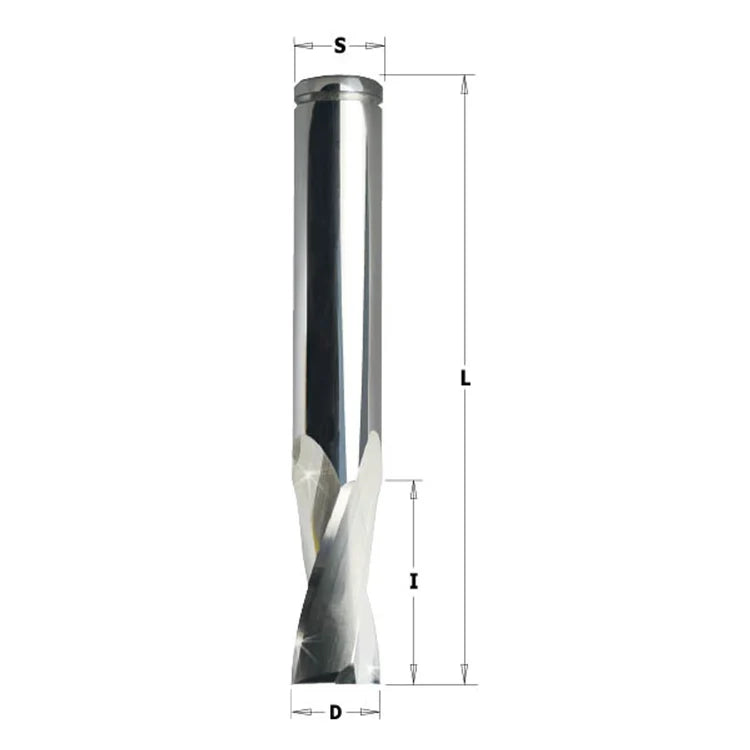 FRESA A TAGLIENTI ELICOIDALI POSITIVI PER ALLUMINIO E PVC