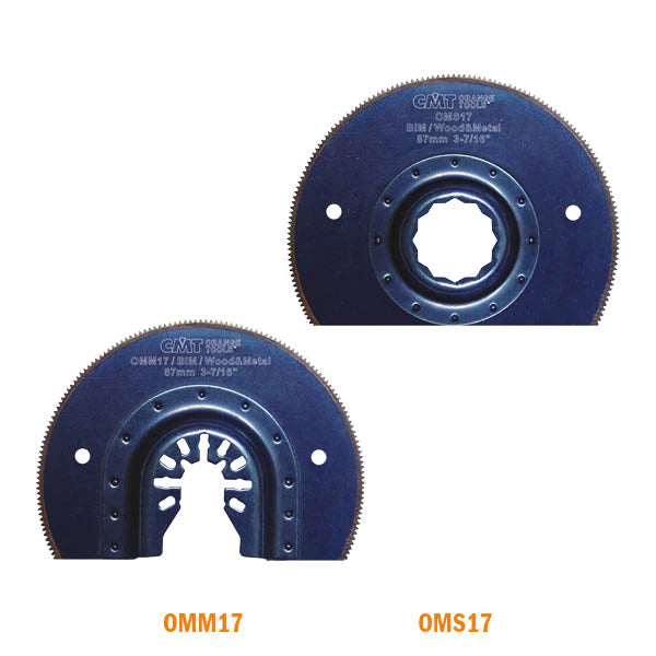 LAME SEGMENTÉE 87MM POUR BOIS ET MÉTAL