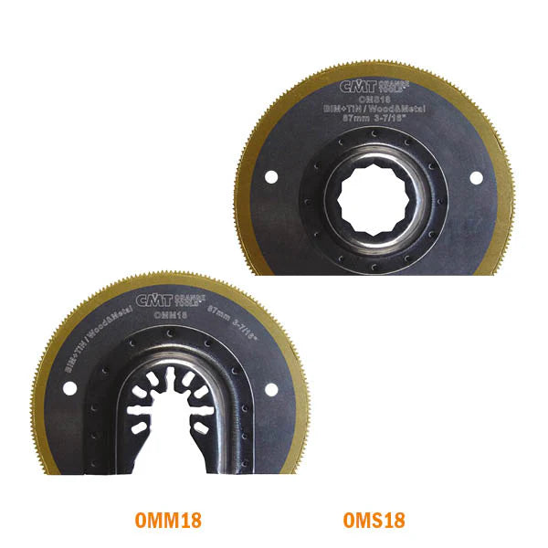 LAME SEGMENTÉE EXTRA LONGUE 87MM POUR BOIS ET MÉTAL