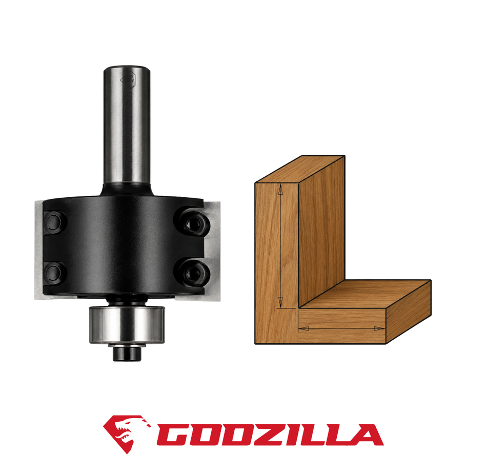 Frese a gradino con coltelli reversibili GodzillaBits