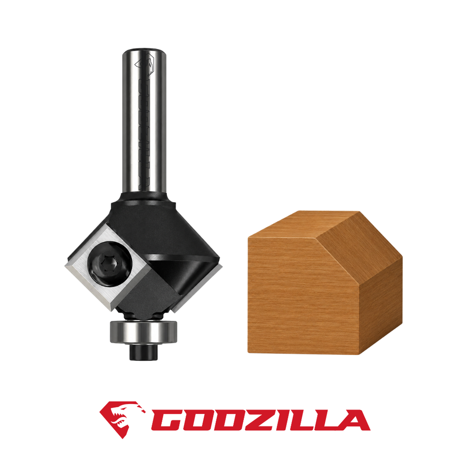 Frese per smussare con coltelli reversibili GodzillaBits