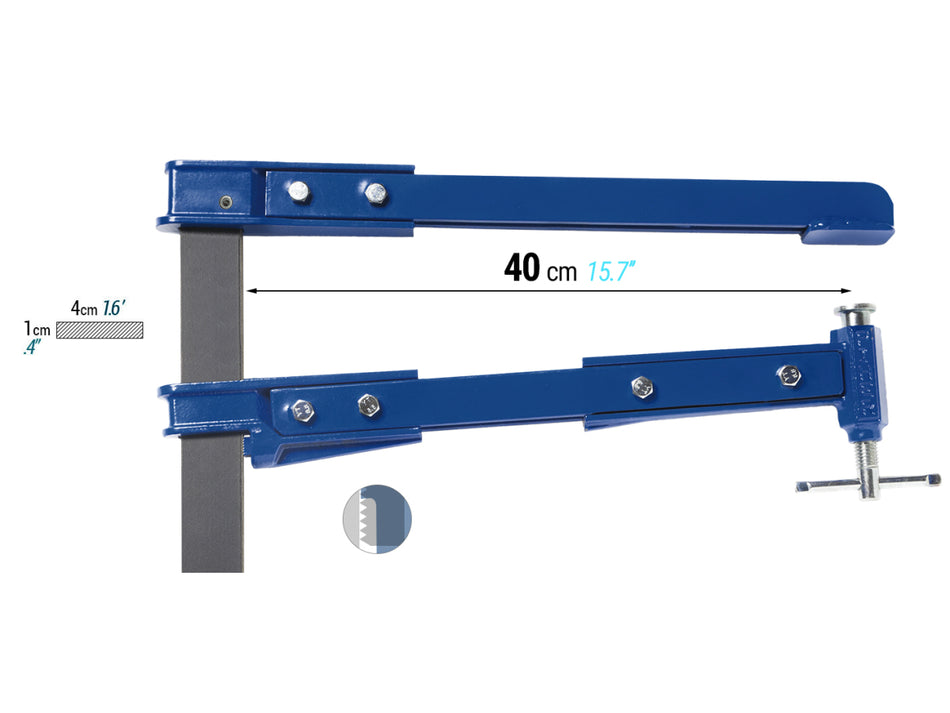 40K PIHER-FLOW 40cm BAR. 40x10mm