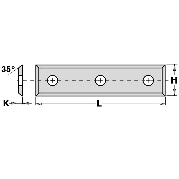 COUTEAUX RÉVERSIBLES STANDARD - 4 LAMES