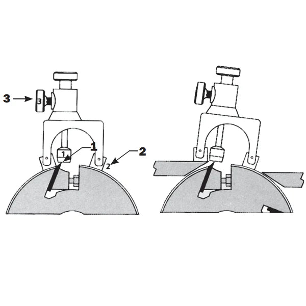 SATZ MAGNETISCHER AUSRICHTER FÜR HOBELMESSER CMT792