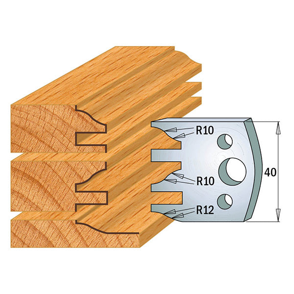 COUTEAUX FORMES 690.124 LIMITEURS 691.124