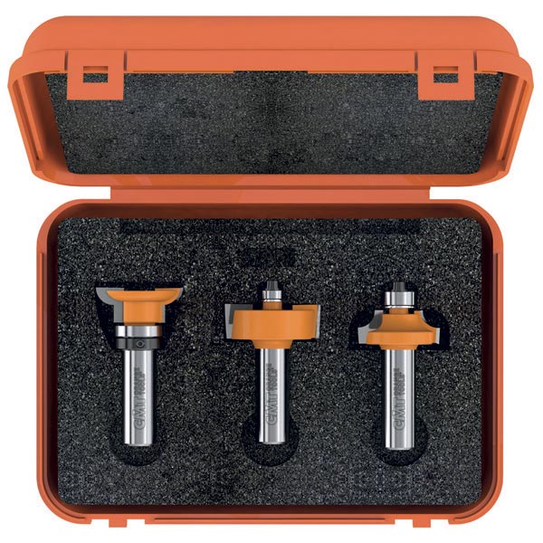 Set mit 3 Ausstechern für Glastüren und Türen