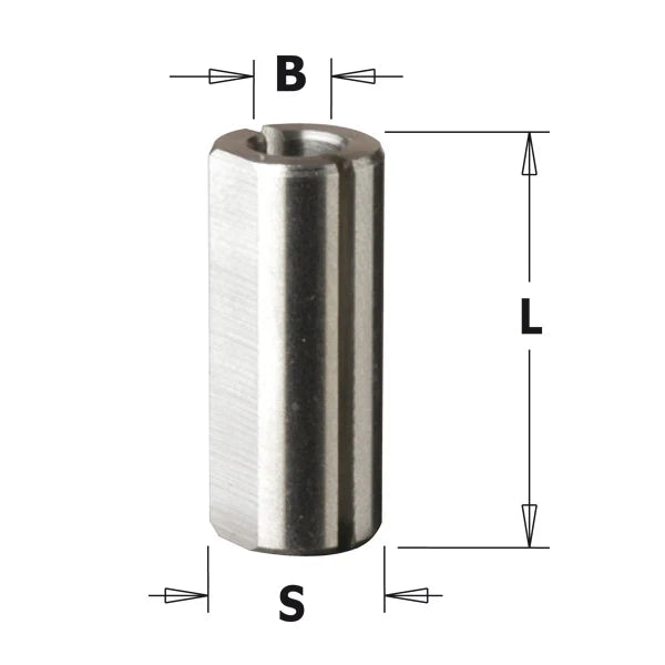 Buchsen für Spiralbohrer