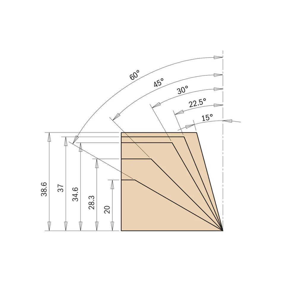 FRESA PER SMUSSARE CON COLTELLINI INTERCAMBIABILI 663.201.11