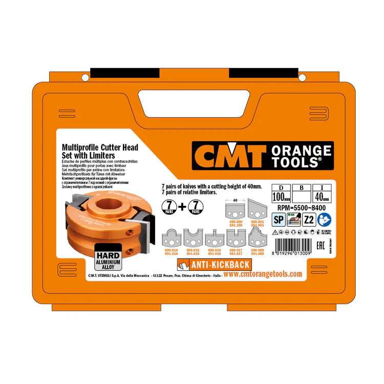 Kit multi-profils pour portes avec limiteur