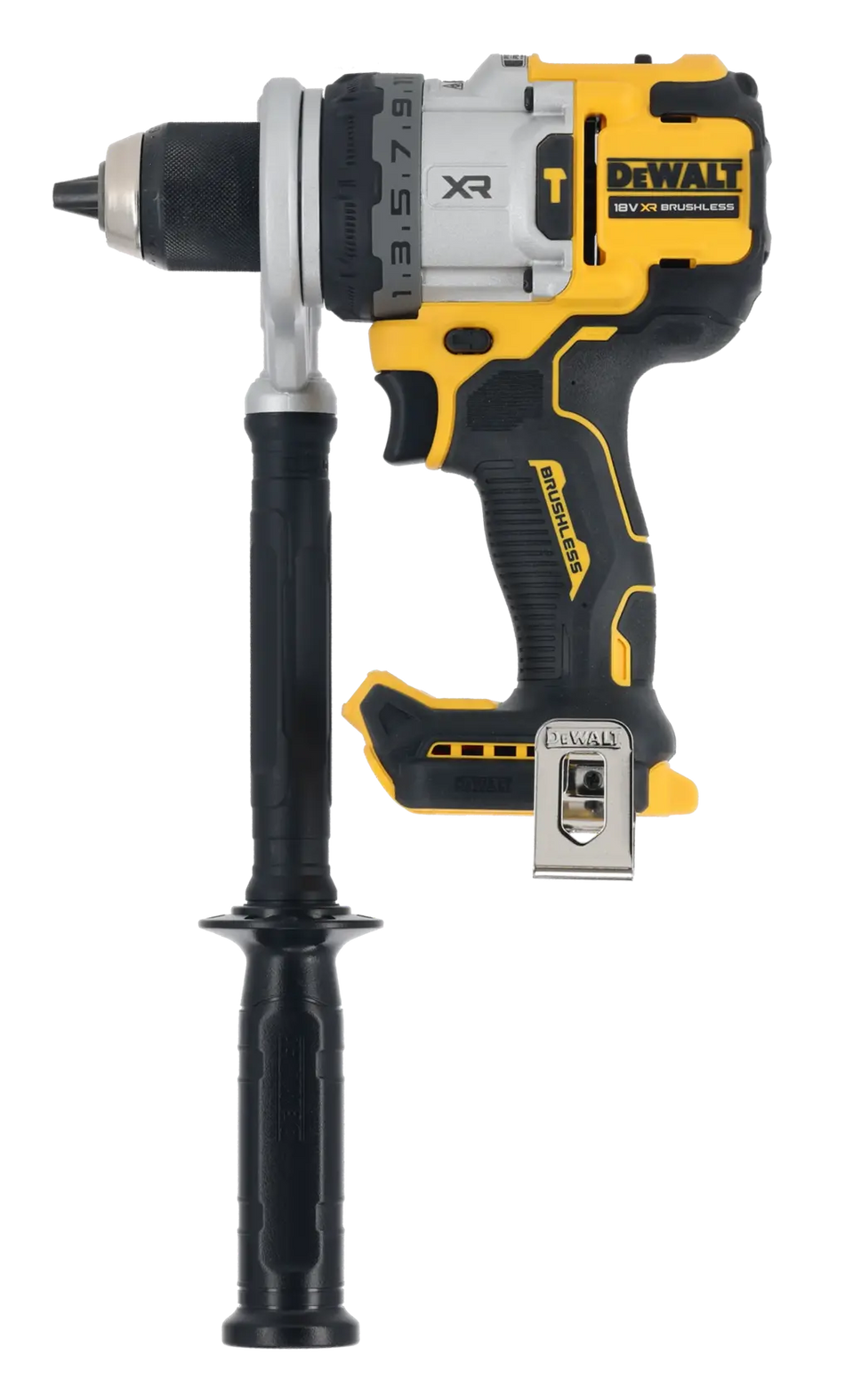 Trapano Avvitatore 3 Velocità con percussione XR 18V con motore BRUSHLESS - solo corpo macchina - DCD1007NT-XJ