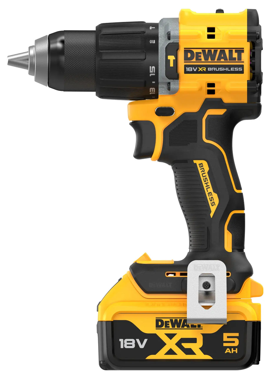 Trapano Avvitatore con percussione compatto 2 Velocità XR 18V BRUSHLESS - 2 x 18V XR 5ah - DCD799P2T-QW
