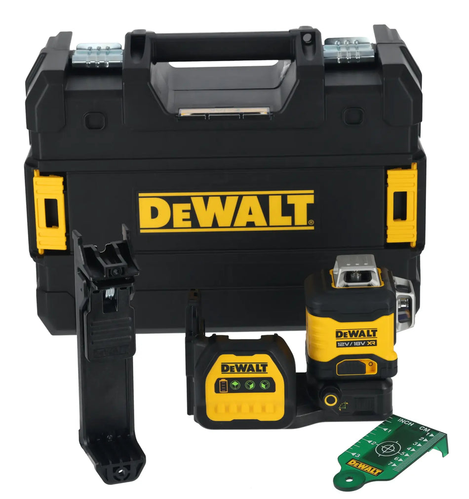 Laser multilinea raggio verde 12V / 18V XR 3 X 360 - Senza batterie e caricabatterie - DCE089NG18-XJ