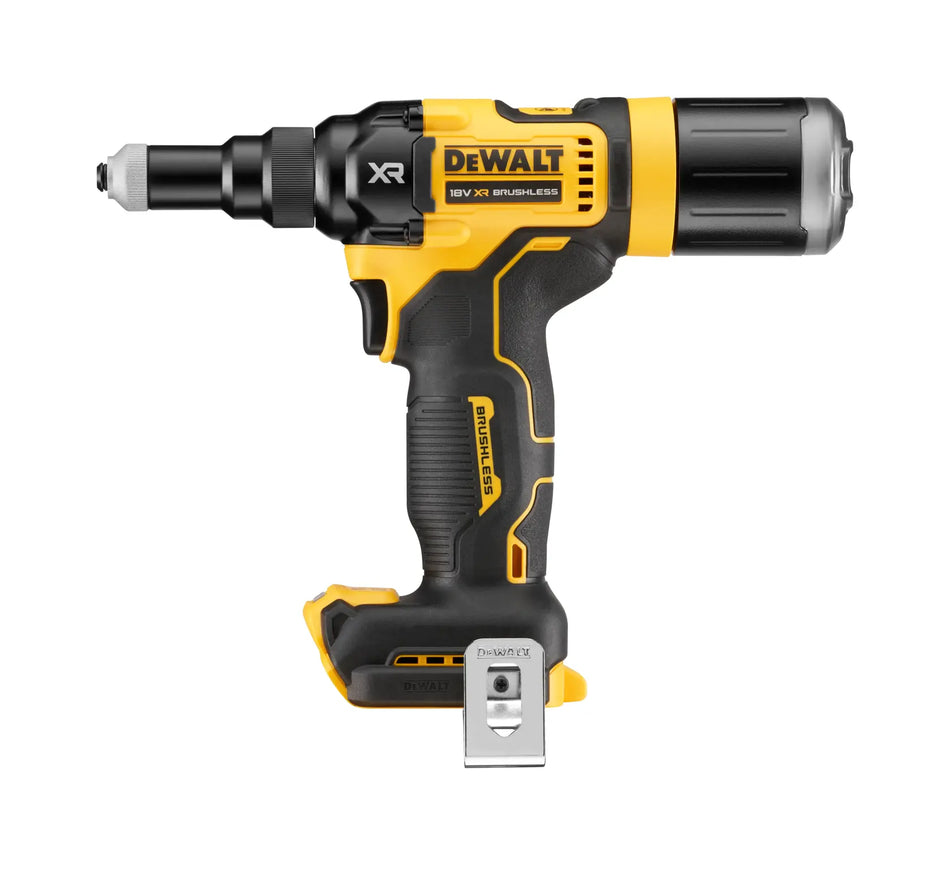 Rivettatrice 4.8mm XR 18V BRUSHLESS Forza di trazione 10Kn, meccanismo a circolazione di sfere - solo corpo macchina - DCF403NT-XJ