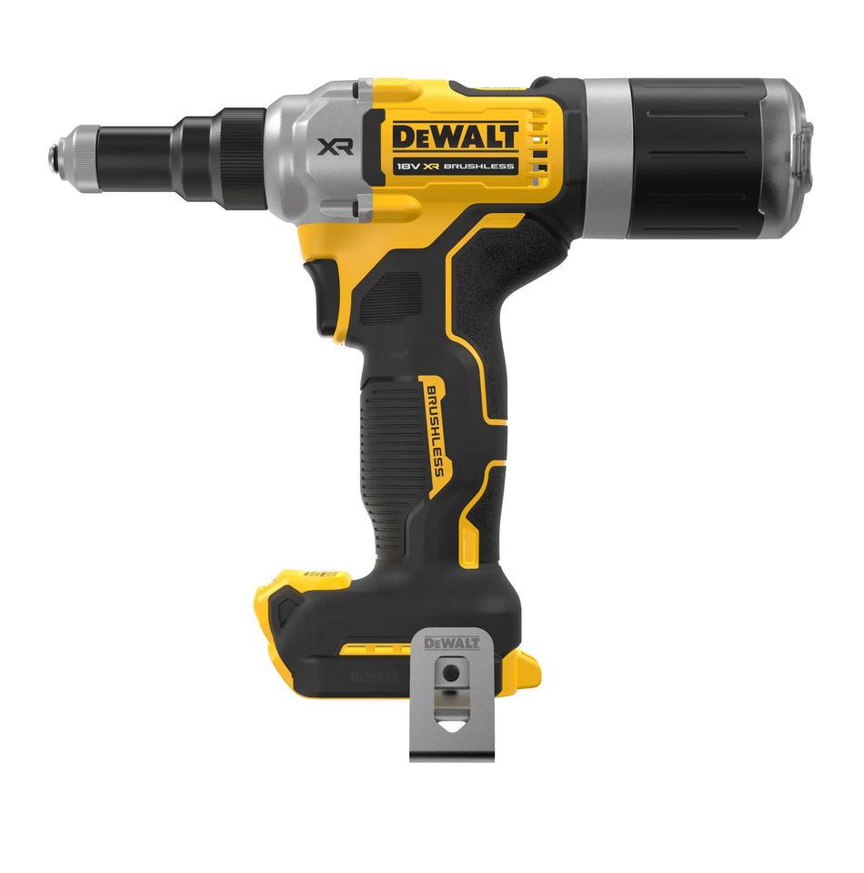 Rivettatrice 6.4mm XR 18V BRUSHLESS Forza di trazione 20Kn, meccanismo a circolazione di sfere - solo corpo macchina - DCF414NT-XJ