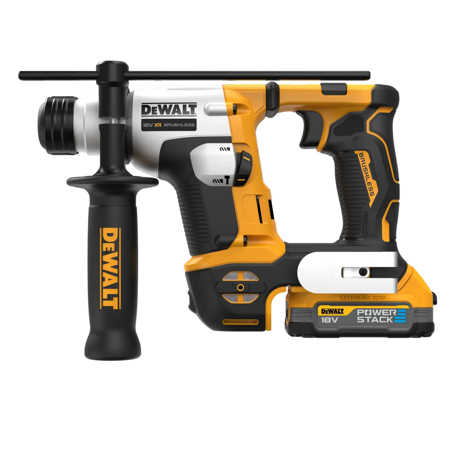 Tasselatore compatto SDS-Plus 16mm 18V XR Brushless - 2 x POWERSTACK compatta - DCH172P2T-QW