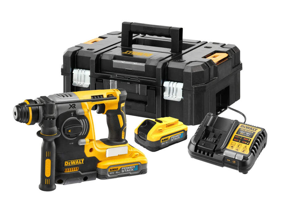 Tassellatore SDS-Plus 18V 24 mm motore BRUSHLESS, energia del colpo 2.1J (EPTA 05/2009) - DCH273H2T-QW