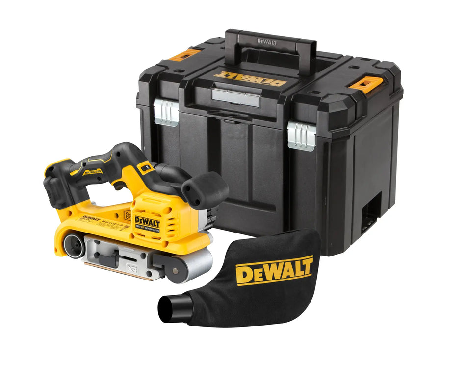 Levigatrice a nastro 75x533mm 18V motore BRUSHLESS, motore brushless - solo corpo macchina - DCW220NT-XJ