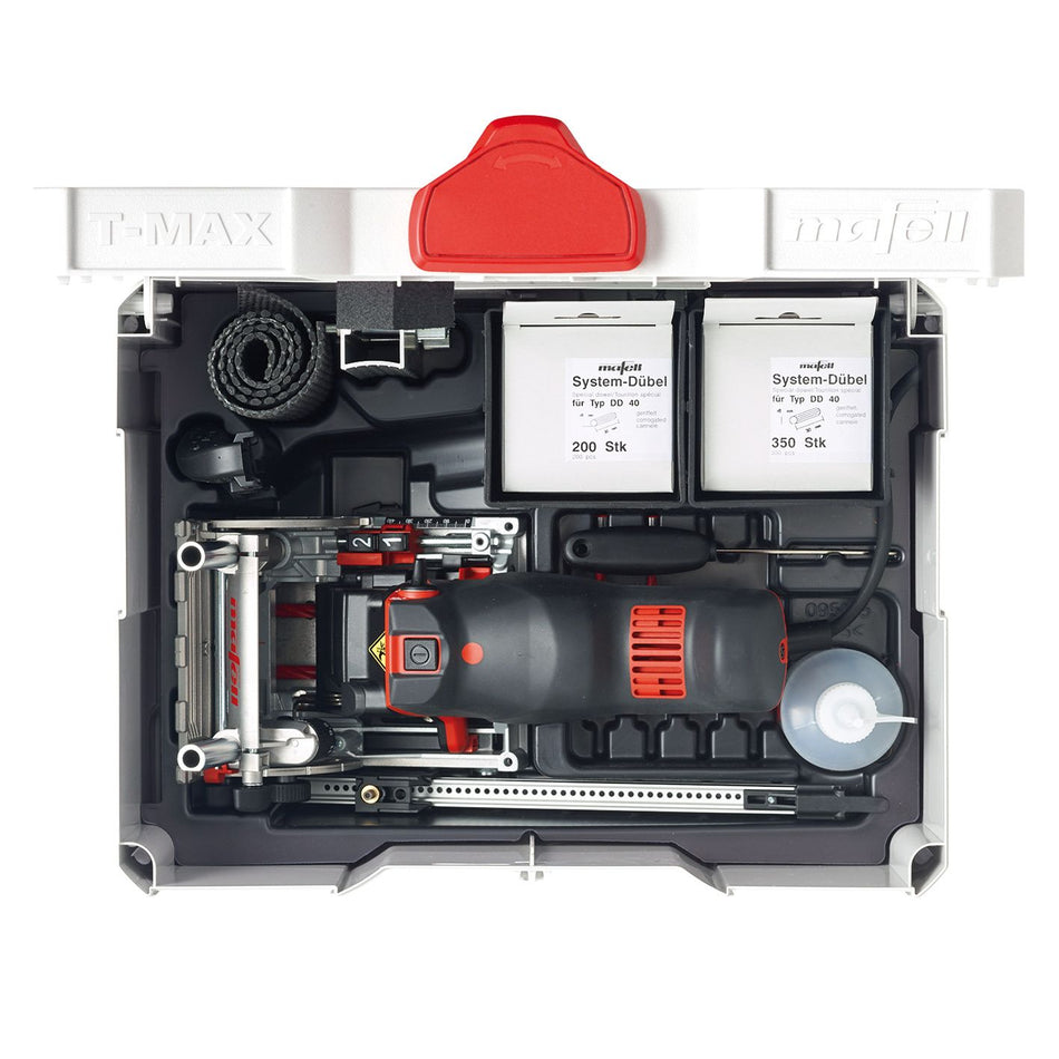 Spinatrice doppia DDF 40 MidiMAX incluso in T-MAX Mafell