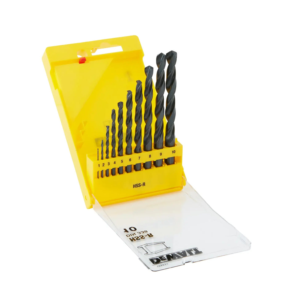 Set di punte HSS-R DIN 338 per Metallo - DT5911-QZ