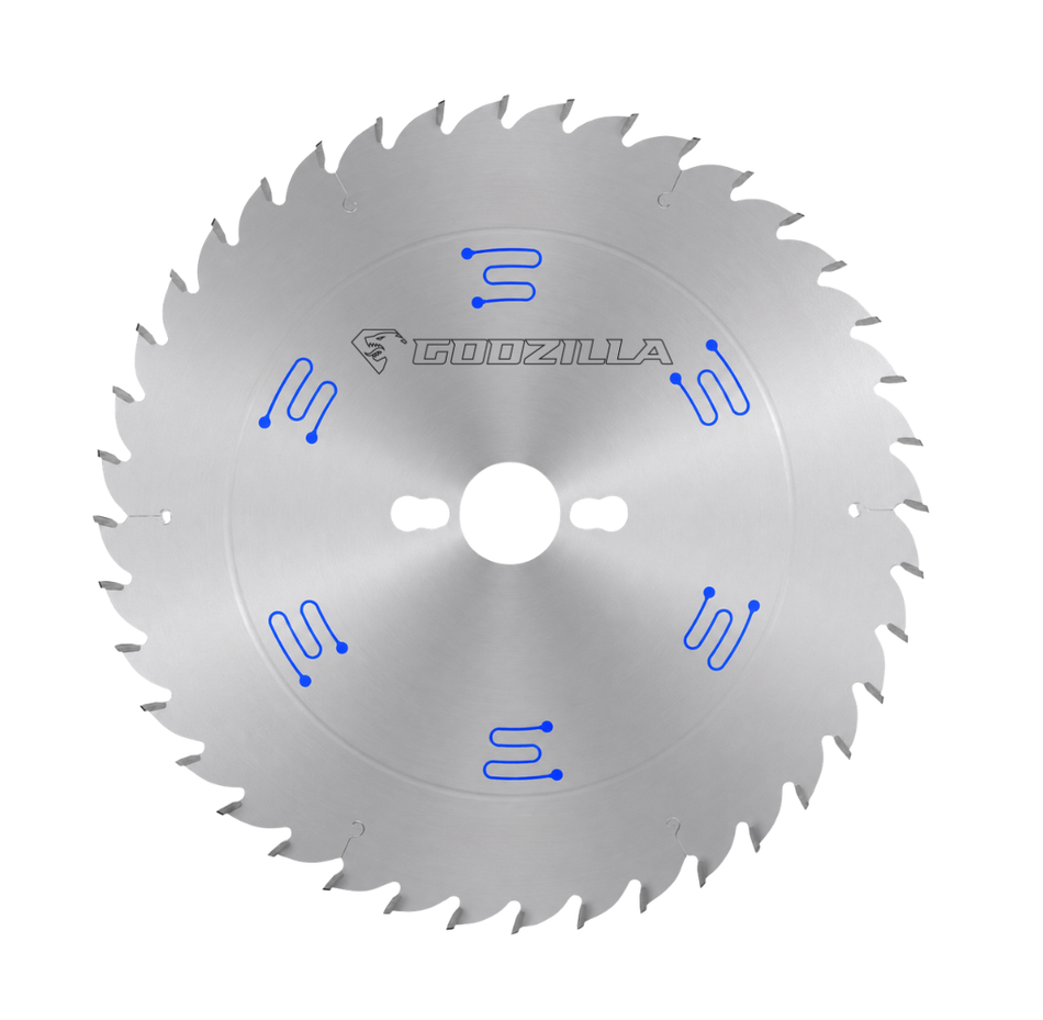 Lama Circolare X-Treme Silenziata / Bilanciata per tagli misti Diametro 250 Foro 30mm - GodzillaBits