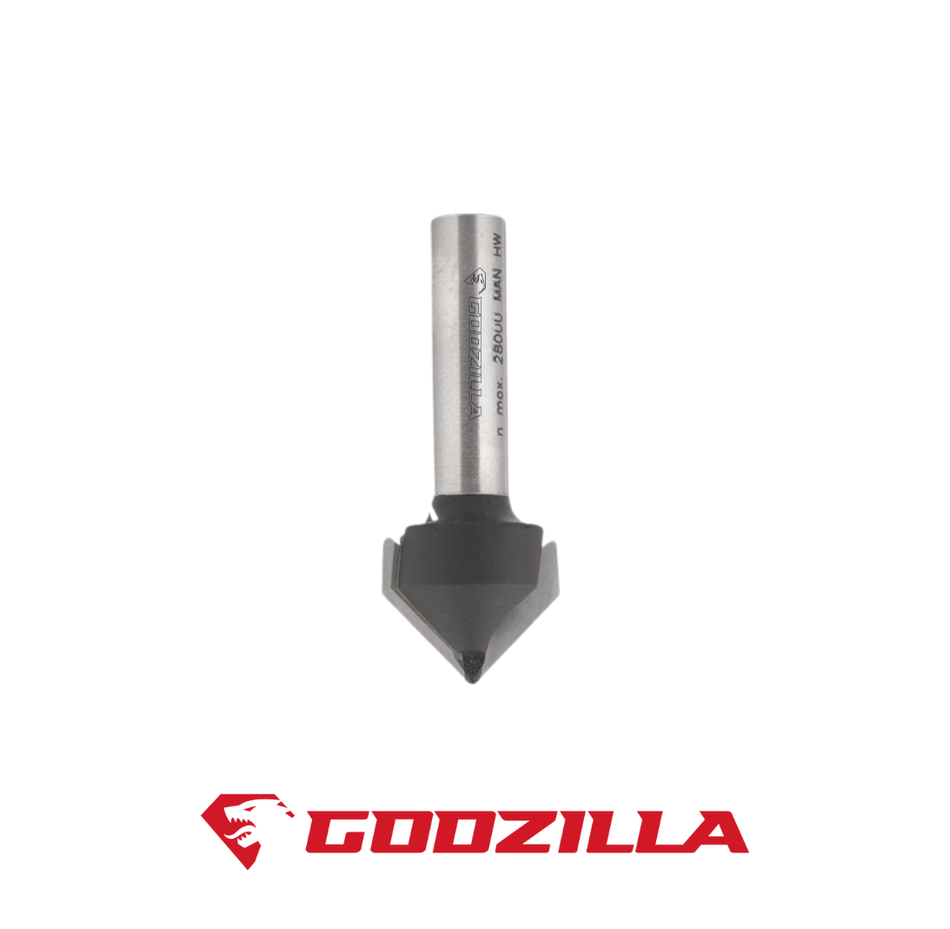 Ausstecher für „V“-Schnitzereien – Godzilla