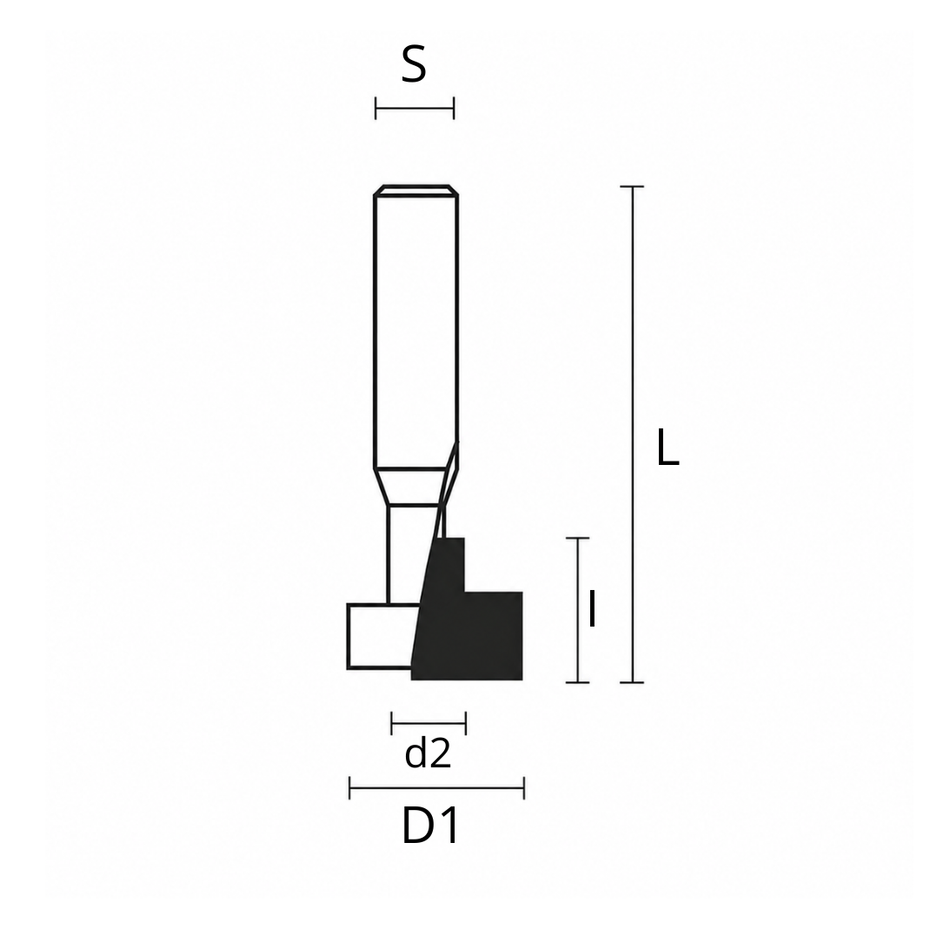 Fresa per scanalature a T [T-TRACK] - GodzillaBits