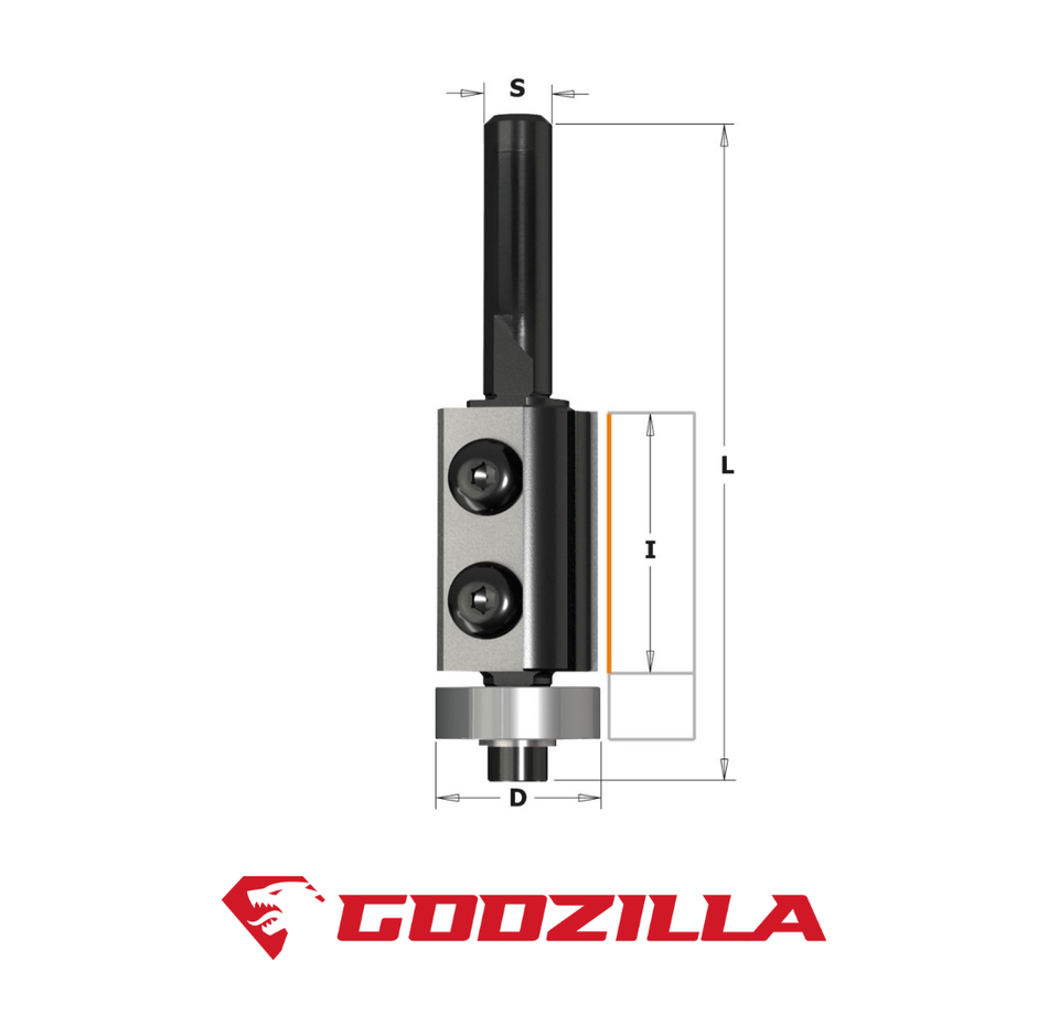 Coupe-bordures avec couteaux réversibles – Godzilla Bits