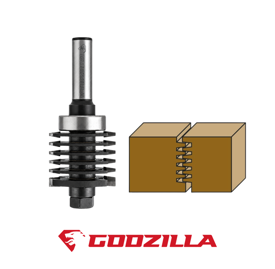 Fresa per Giunzione a Dente [con Scalino] - GodzillaBits
