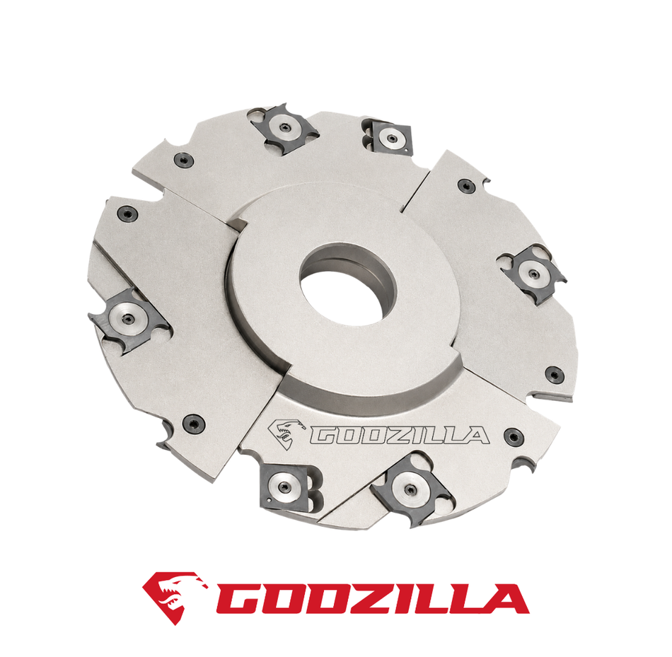Testa per incastri regolabili 4/7.5 con anelli GodzillaBits