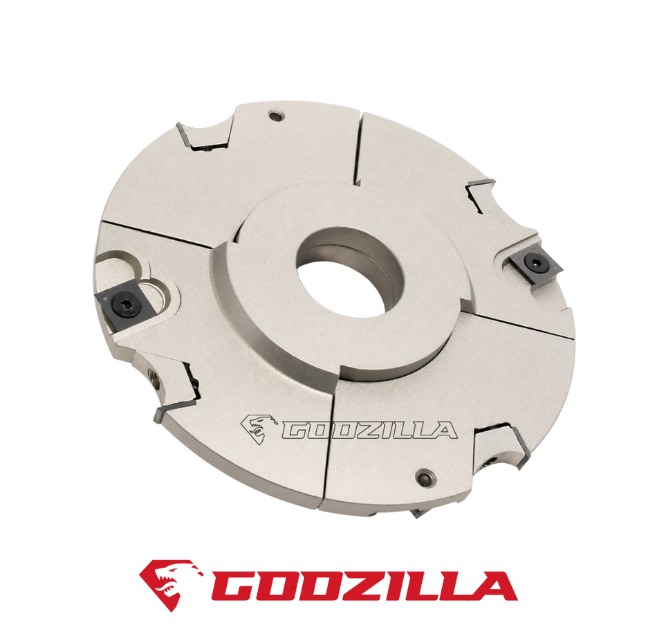 Testa per incastri regolabili 8/15.5 con anelli GodzillaBits
