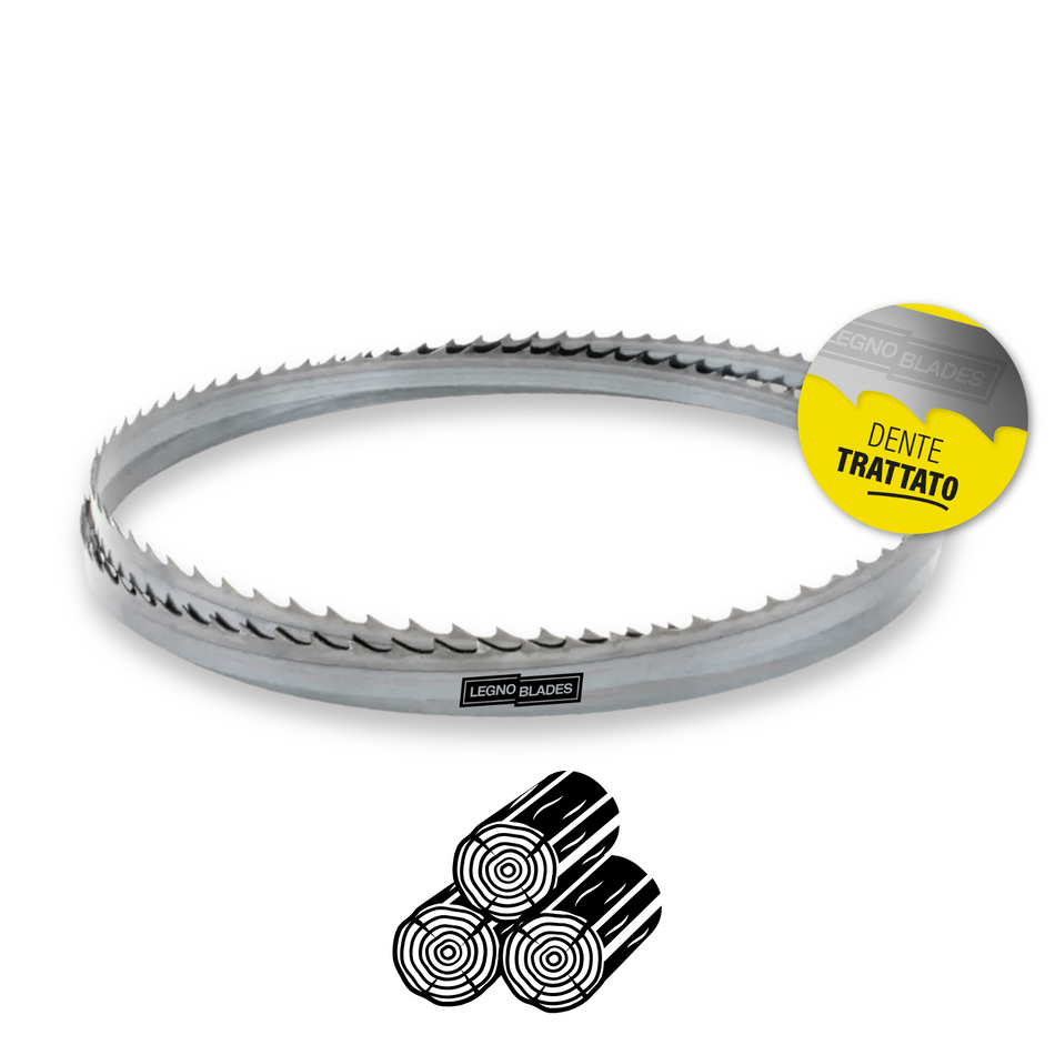 Bandklingen zum Schneiden von Brennholz 10 mm – LegnoBlades