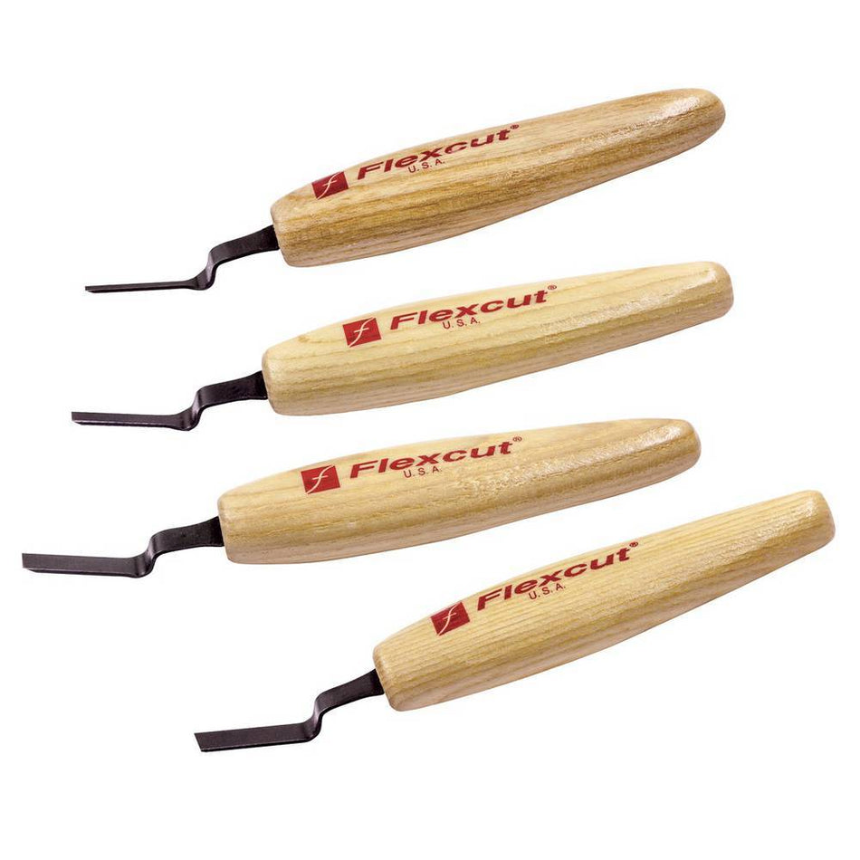 SET MICRO SGORBIE INTAGLIO SCULTURA LEGNO FLEXCUT MT150