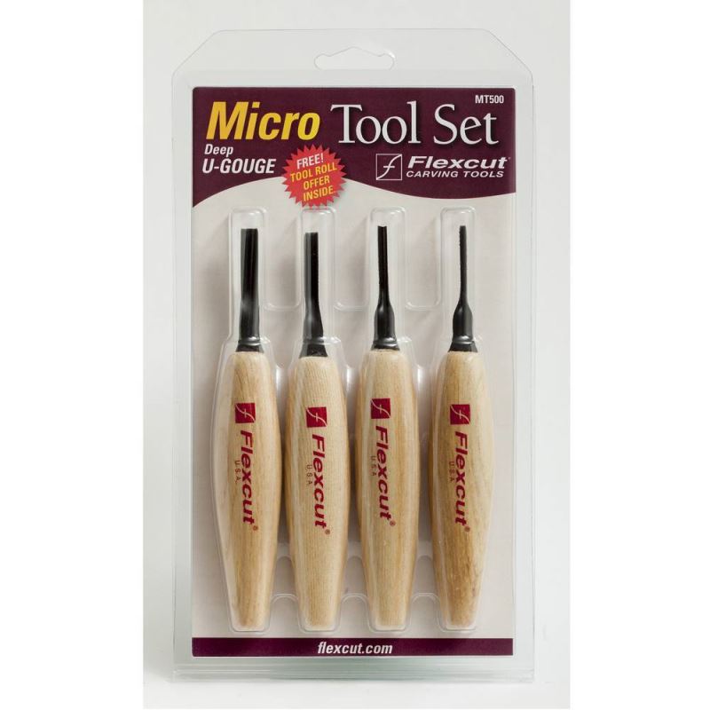 MT500 SET MICRO SGORBIE DEEP U-GOUGE FLEXCUT
