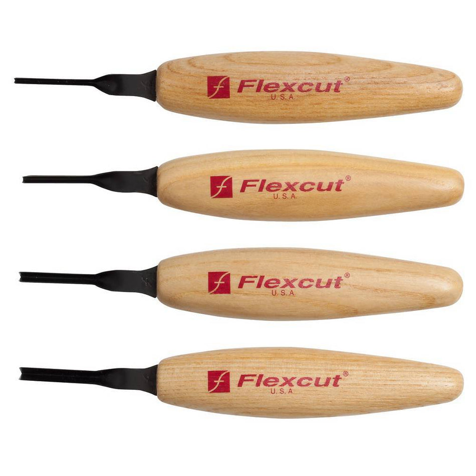 Set micro sgorbie per intaglio legno MT600 Flexcut