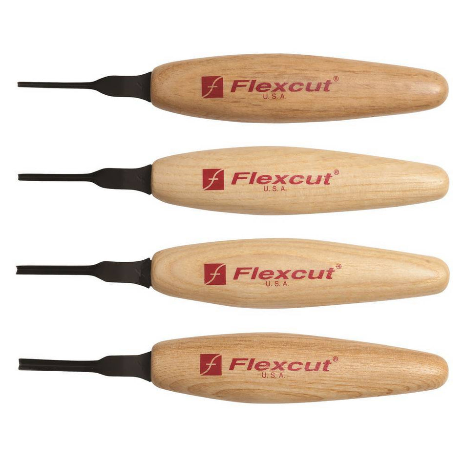 Set micro sgorbie per intaglio legno MT700 Flexcut