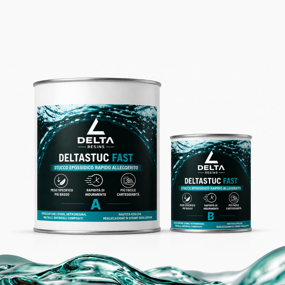 Schnellhärtender, leichter Epoxidspachtel DELTASTUC FAST