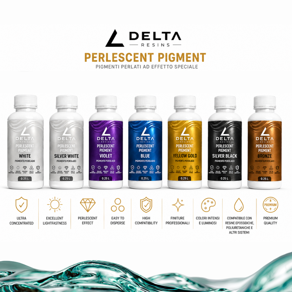 Perlmuttpigmente DELTA RESINS