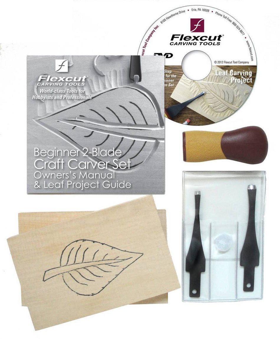 SK111 Kit Artisan Carver avec 2 lames pour débutants