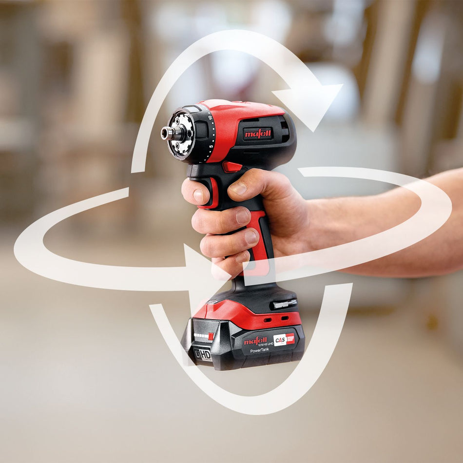 Perceuse-visseuse sans fil A 12 dans le T-MAX Mafell