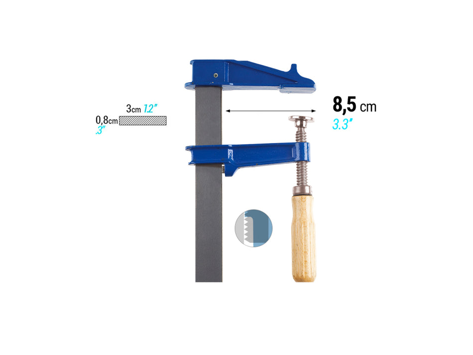 EM PIHER-FLOW 8,5 cm BAR. 30x8mm