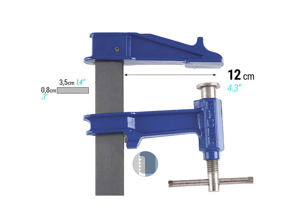 F PIHER-REACH 12cm BAR. 35x8mm