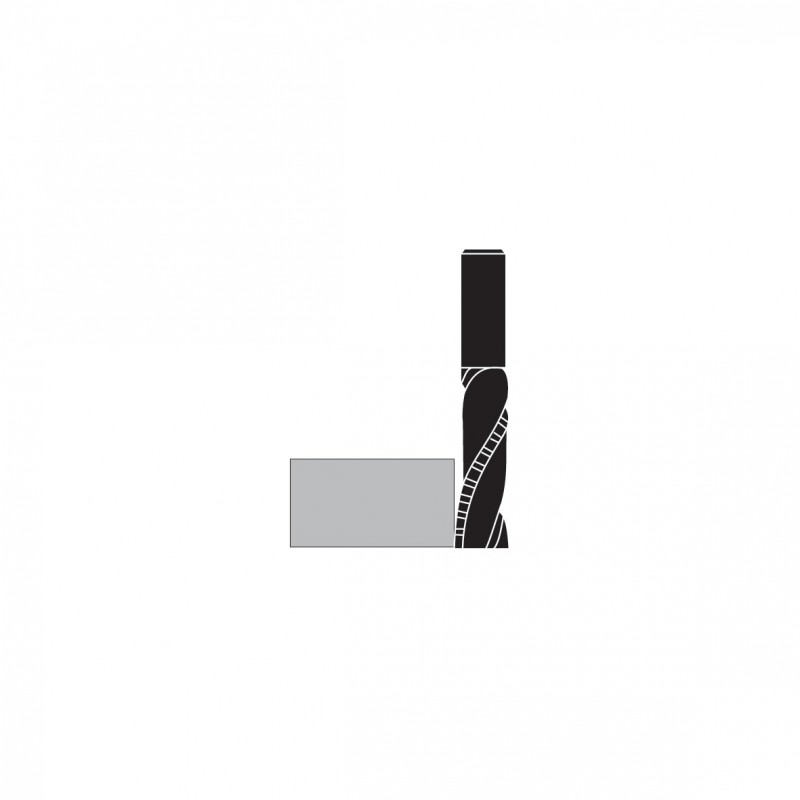 Frese hw integrale elica destra Z2 per legno / Alluminio – Godzilla