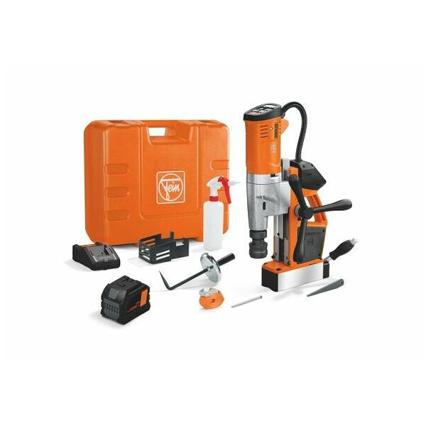 Perceuse universelle sans fil avec base magnétique pour forets à carottage jusqu'à 35 mm, AKBU 35 PMQW 18 V AS Set 1x 12 Ah 